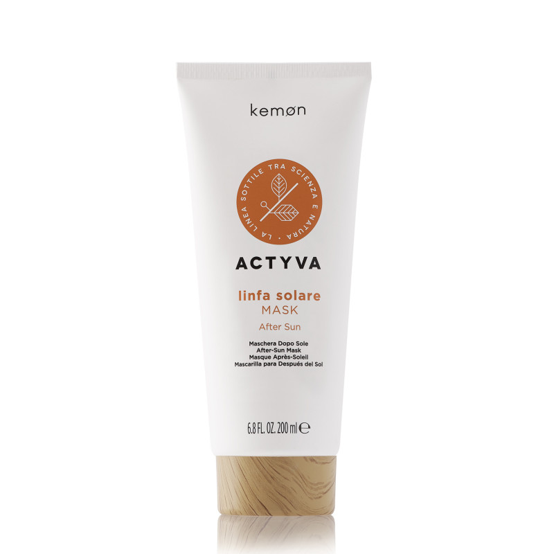 Маска для волос после пребывания на солнце Linfa Solare Mask Velian Kemon, 200 мл