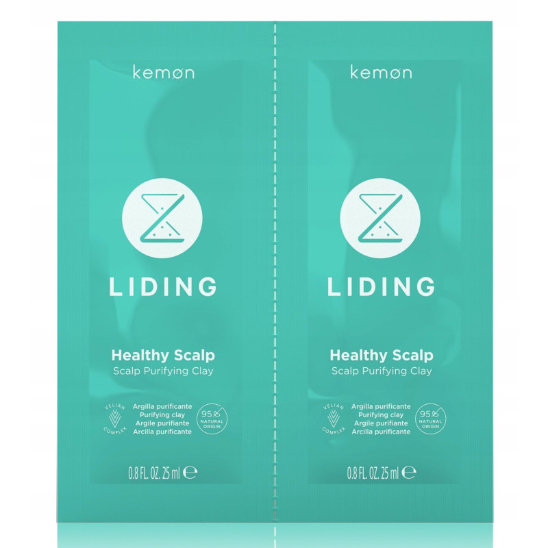 Очищающее средство с глиной Healthy Scalp Purifying Clay Kemon, 25 мл х 12 шт