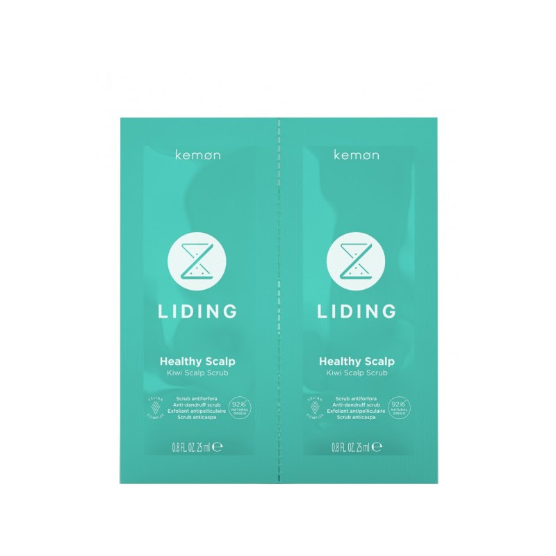 Скраб от перхоти с семенами киви Healthy Scalp Kiwi Scrub Kemon, 25 мл х 12 шт