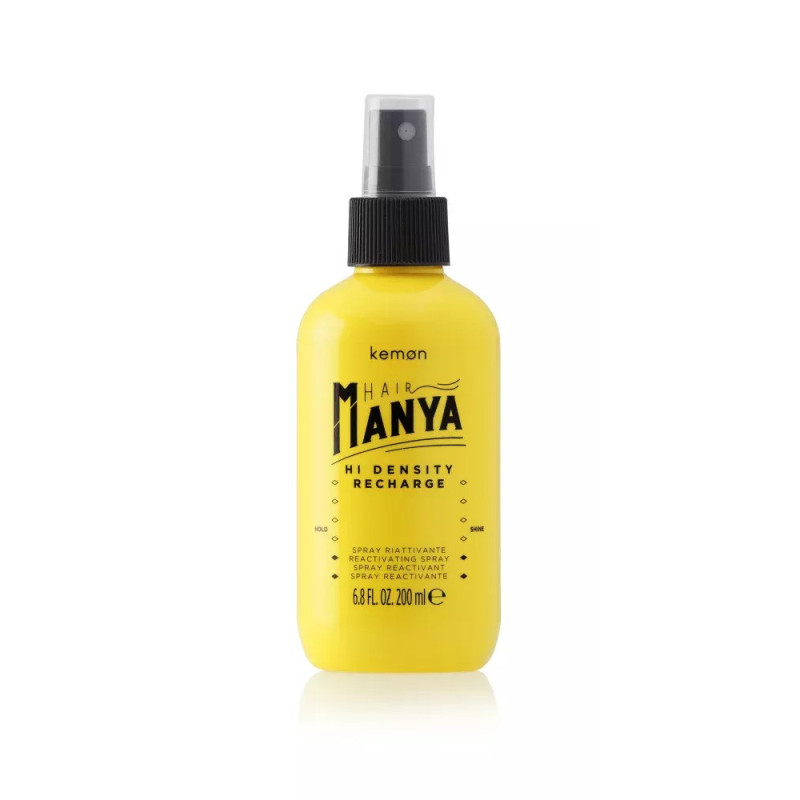 Легкий спрей для кудрявых волос Hair Manya Hi Density Recharge Kemon, 200 мл