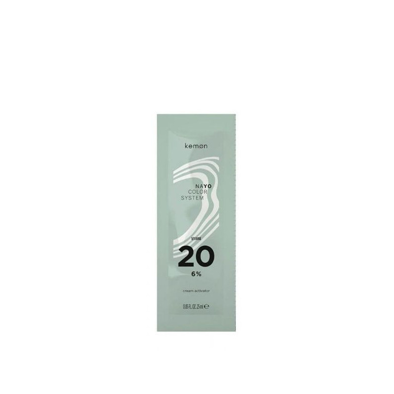 Активирующий крем для окисления NaYo Color System Cream Activator 20 vol Kemon, 25 мл