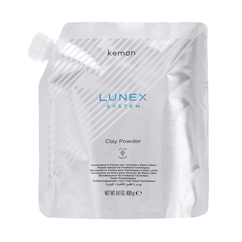 Осветляющая пудра Lunex Clay Powder Kemon, 2 шт х 400 гр