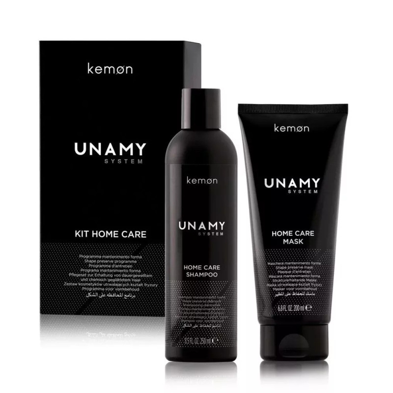 Домашний уход за волосами после завивки/выпрямления Kit Unamy Home Care Kemon, 450 мл